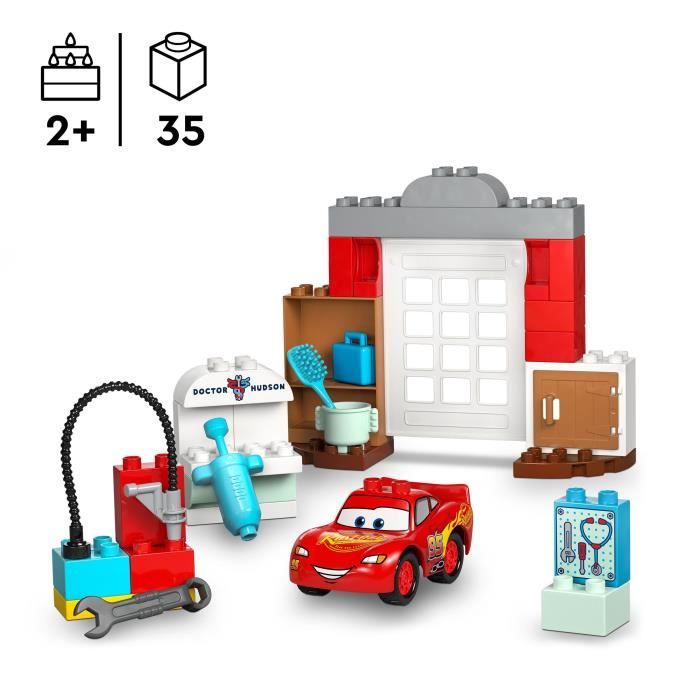 LEGO DUPLO ¦ Disney and Pixar Cars 10456 McQueen's Visit to Doc's Garage - Game for 2 Years