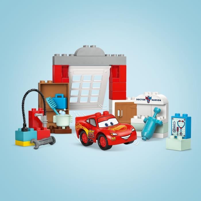 LEGO DUPLO ¦ Disney and Pixar Cars 10456 McQueen's Visit to Doc's Garage - Game for 2 Years