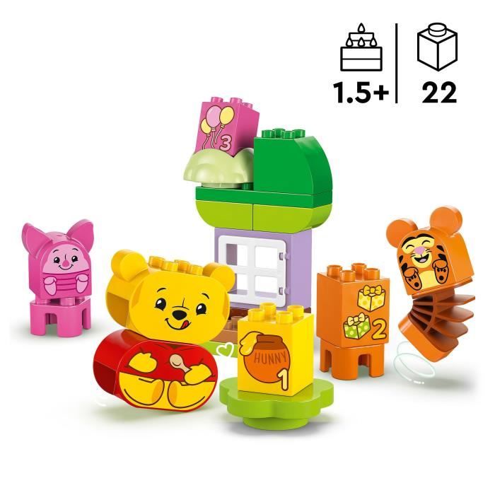 LEGO DUPLO | Disney 10457 Winnie the Pooh's Birthday Party - Building Game 18 months