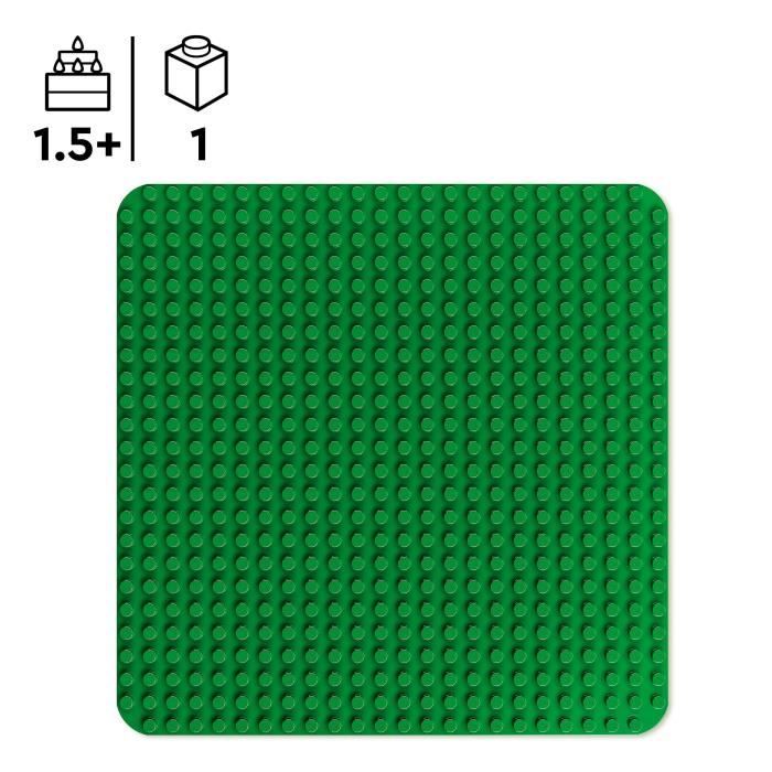 LEGO DUPLO 10460 Green Building Plate Construction Toy for Babies 18 Months