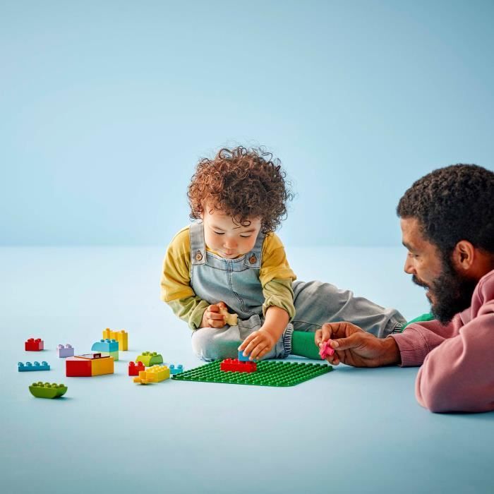 LEGO DUPLO 10460 Green Building Plate Construction Toy for Babies 18 Months