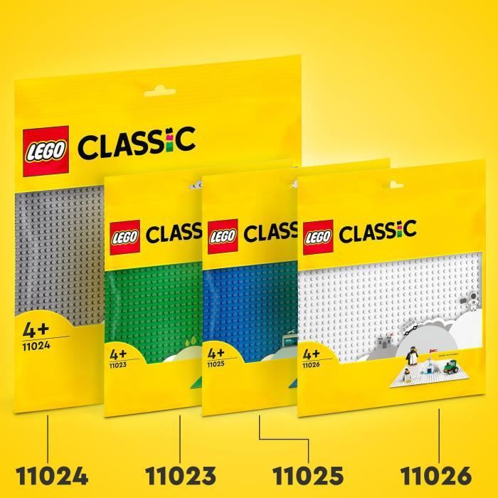 LEGO 11024 Classic The Gray Building Plate 48x48, Base Base for Building, Assembly and Display
