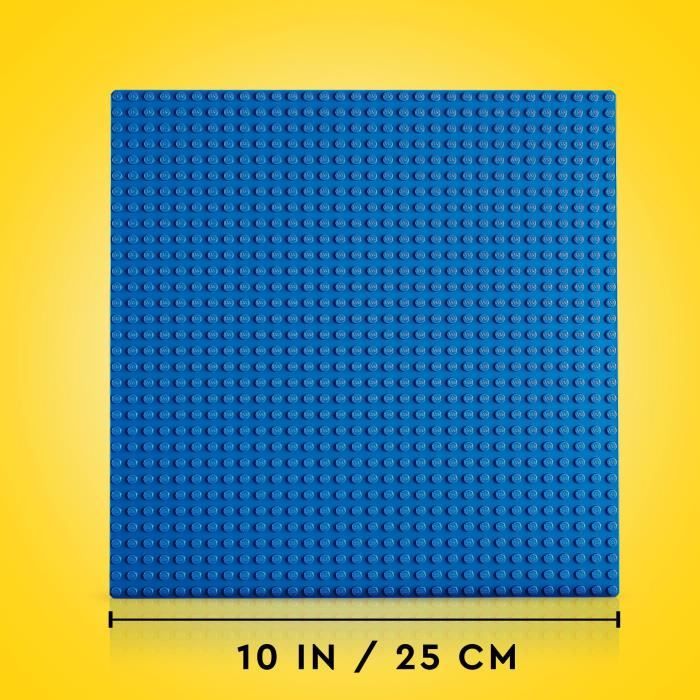 LEGO 11025 Classic The Blue Building Plate 32x32, Base Base for Building, Assembly and Display