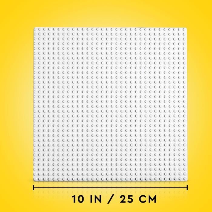 LEGO 11026 Classic The White Building Plate 32x32, Base Base for Building, Assembly and Display