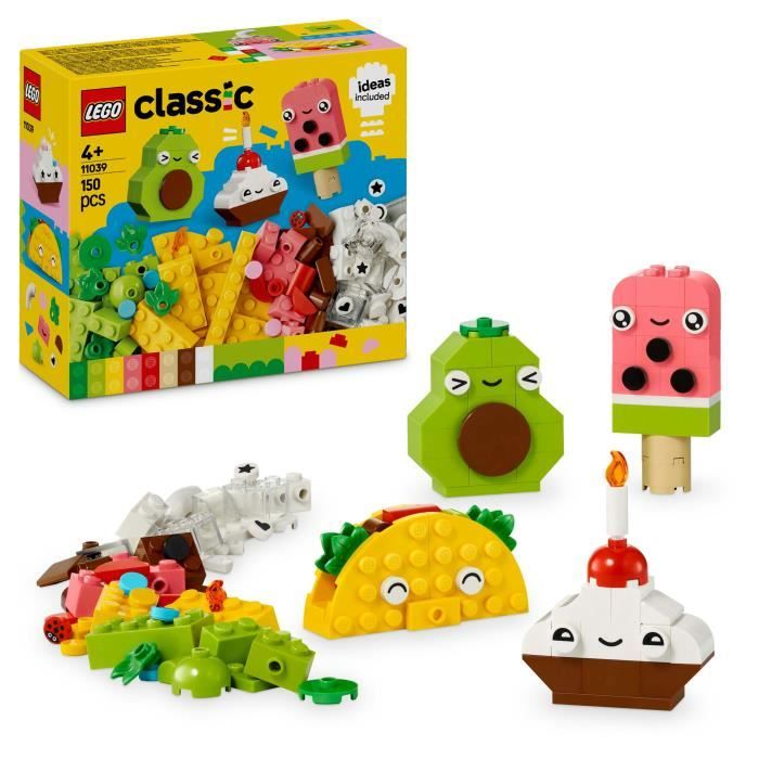 LEGO Classic 11039 Creative Food - Building Toy for Kids Ages 4 and Up