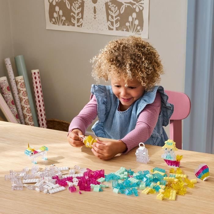 LEGO Classic 11040 Magical Transparent Brick Box - Building game for 5 years old