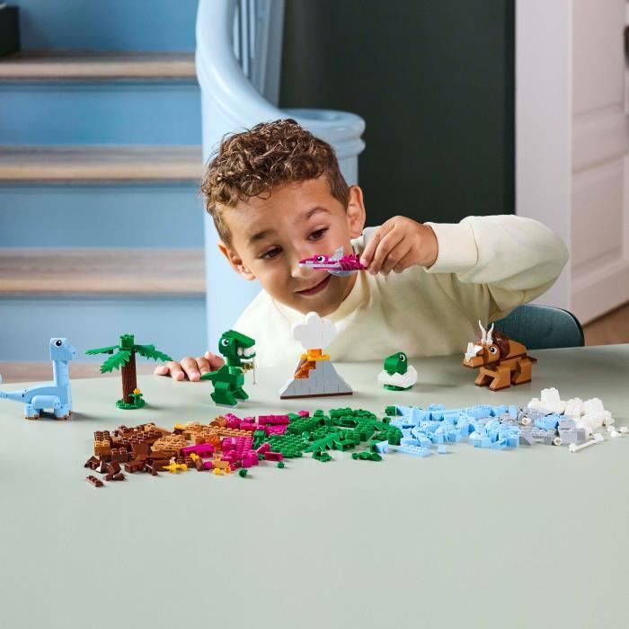 LEGO Classic 11041 Creative Dinosaurs  Building Toy Including T-rex