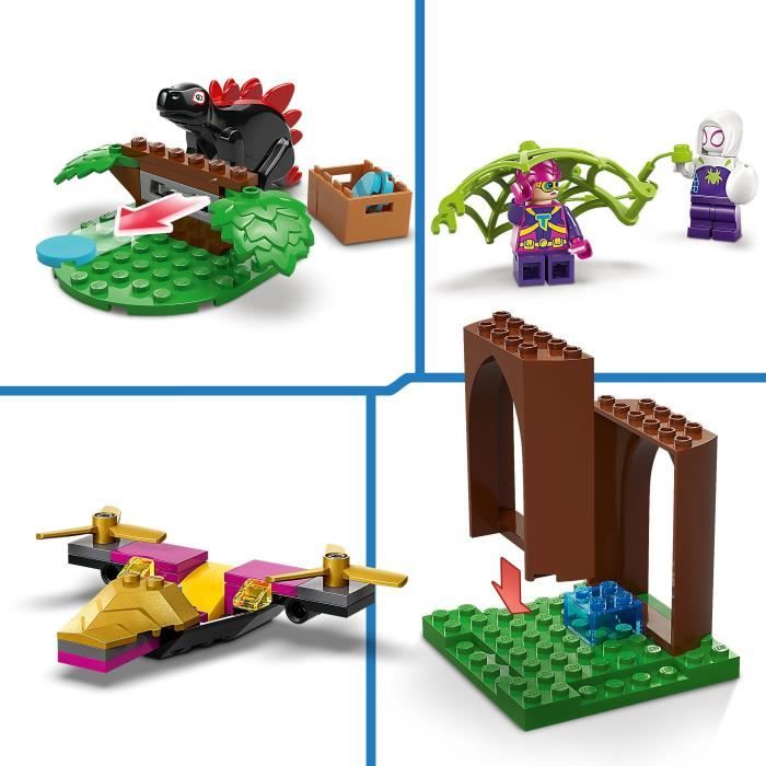 LEGO Marvel 11200 Spidey vs. Gobby's Raptor at the Treehouse - Spidey and His Amazing Friends