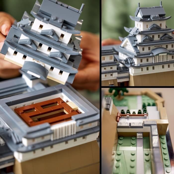 LEGO Architecture 21060 Himeji Castle, Model Building Kit for Adults Fans of Japanese Culture