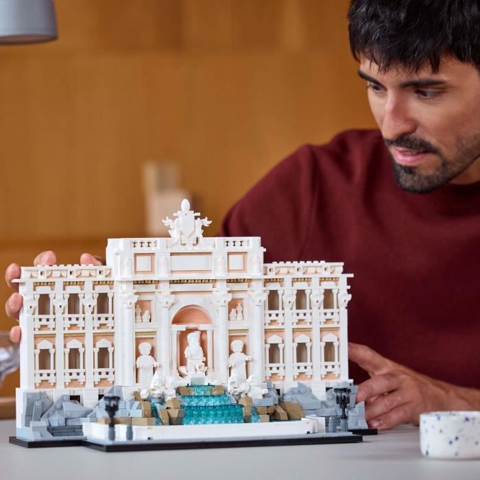 LEGO Architecture 21062 Trevi Fountain  Rome Building Set for Adults
