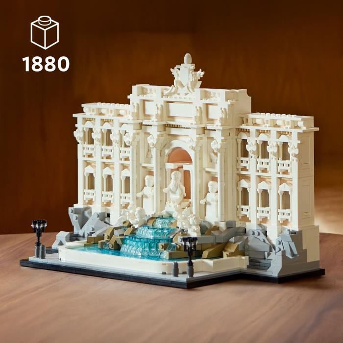 LEGO Architecture 21062 Trevi Fountain  Rome Building Set for Adults