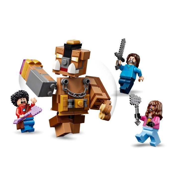 LEGO Minecraft 21272 The Woodland Manor Ring - Building game for boys from 10 years old