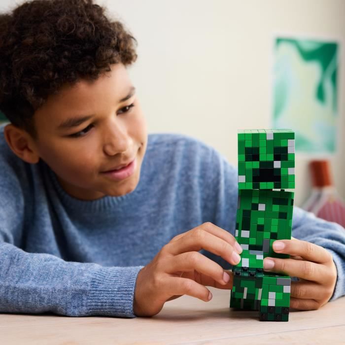 LEGO Minecraft 21276 The Creeper - Building Set for Boys Ages 10 - Figure