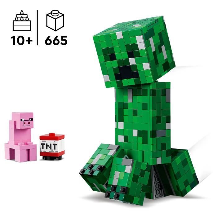 LEGO Minecraft 21276 The Creeper - Building Set for Boys Ages 10 - Figure