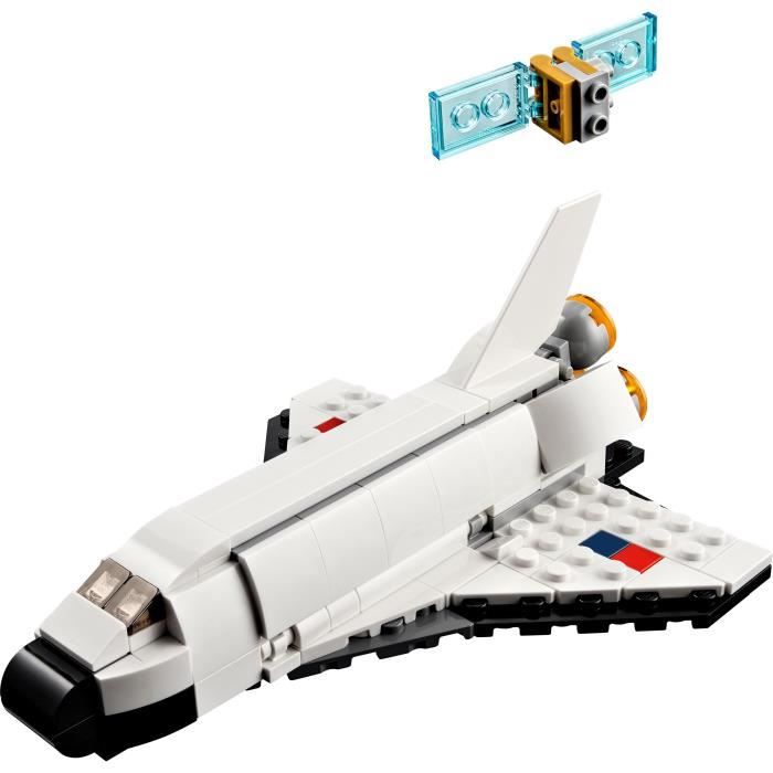 LEGO CREATOR 3-in-1 31134 Spatial shuttle, TOET CLOSE ASTRONUTTE WITH VEST, CHILDREN 6 YEARS