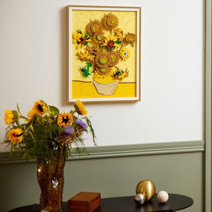 LEGO Art 31215 Vincent van Gogh  Sunflowers - Wall Art, Adult Construction