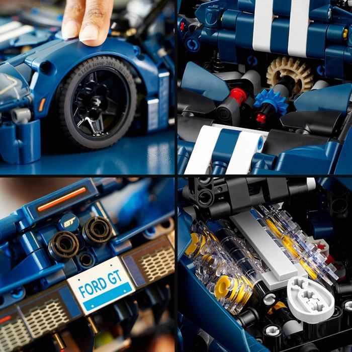 Lego Technic 42154 Ford GT 2022, car cover for adults, scale 1:12, advanced level