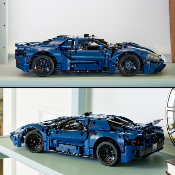 Lego Technic 42154 Ford GT 2022, car cover for adults, scale 1:12, advanced level