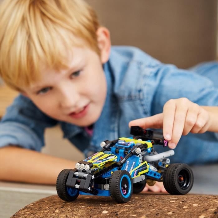 LEGO 42164 Technic Off-Road Racing Buggy, Rally Vehicle, Racing Car Building Toy