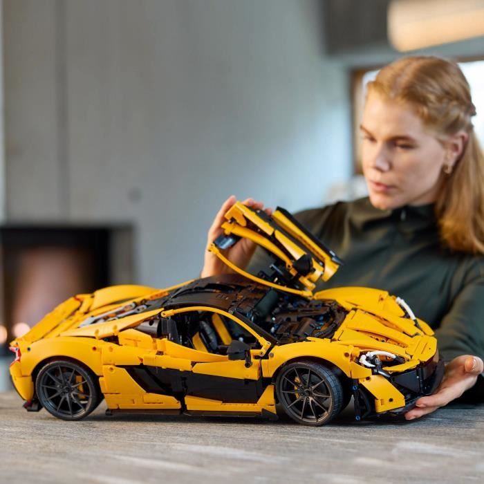 LEGO Technic 42172 McLaren P1 - Hypercar Model Kit for Adults with Vehicle Enthusiasts