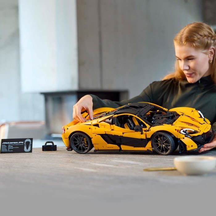 LEGO Technic 42172 McLaren P1 - Hypercar Model Kit for Adults with Vehicle Enthusiasts