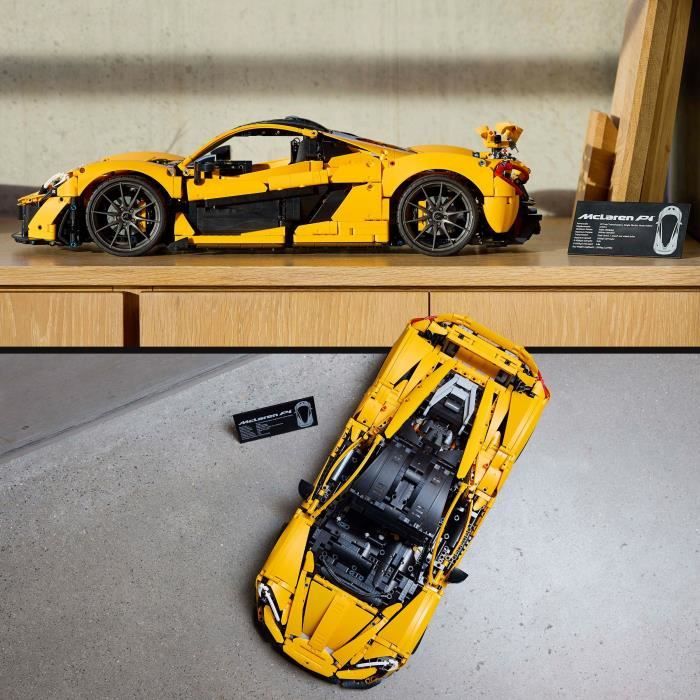 LEGO Technic 42172 McLaren P1 - Hypercar Model Kit for Adults with Vehicle Enthusiasts