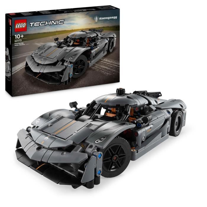 LEGO Technic 42173 Hypercar Koenigsegg Jesko Absolut gray - Building set