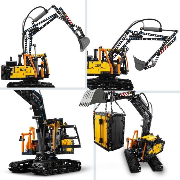 LEGO Technic 42175 Volvo FMX Truck & EC230 Electric Excavator - Vehicle Set