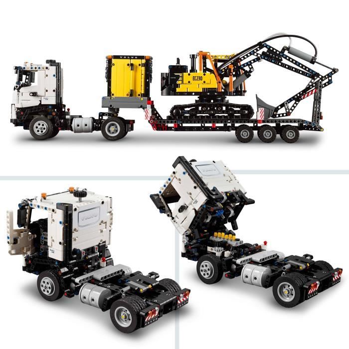 LEGO Technic 42175 Volvo FMX Truck & EC230 Electric Excavator - Vehicle Set
