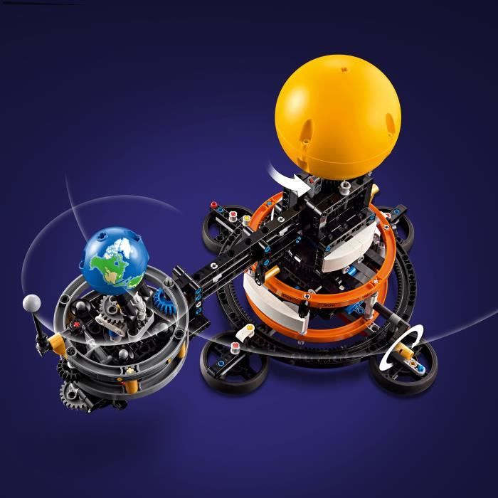 LEGO Technic 42179 Planet Earth and Moon in Orbit, Toy, Solar System Theme