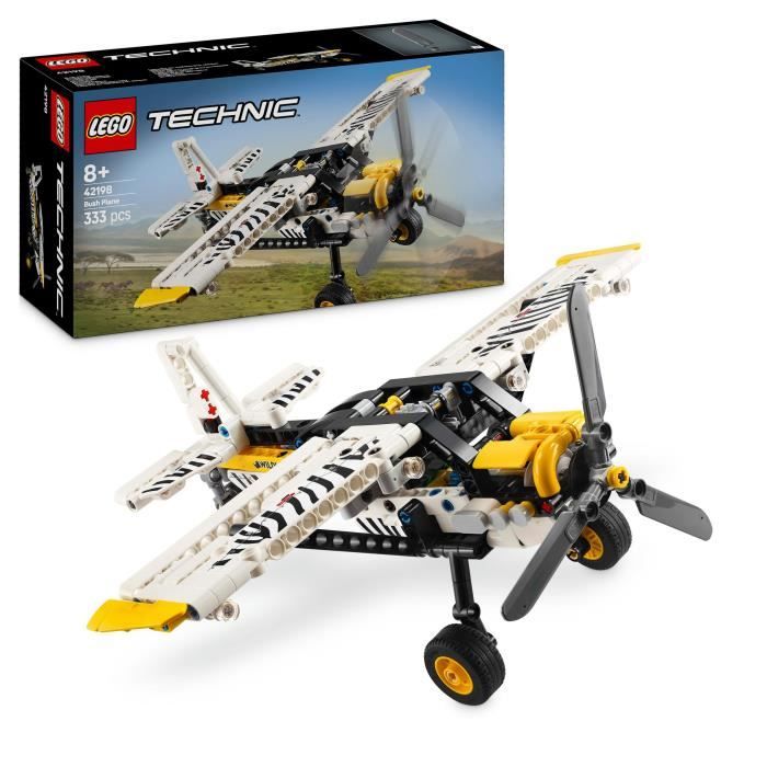 LEGO Technic 42198 Bush Plane - Building Set for Boys Ages 8 and Up