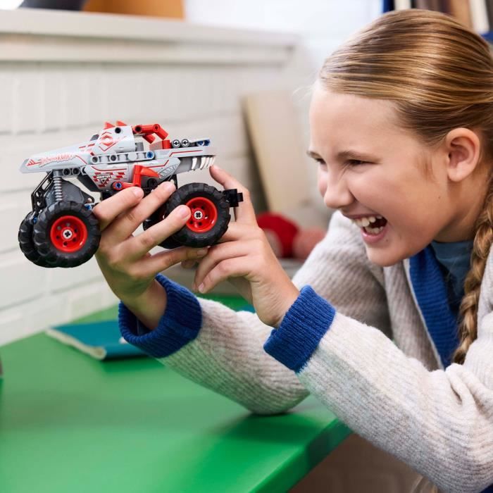 LEGO Technic 42200 Monster Jam ThunderROARus Pull Back Dinosaur Truck for 7 Year Olds