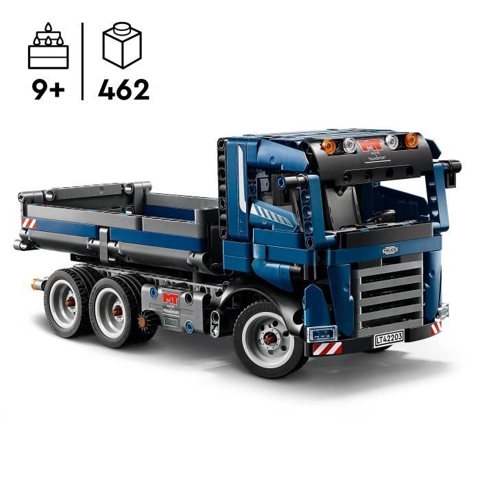 LEGO Technic 42203 Dump Truck - Building Set for Boys Ages 9 and Up - Gift Idea