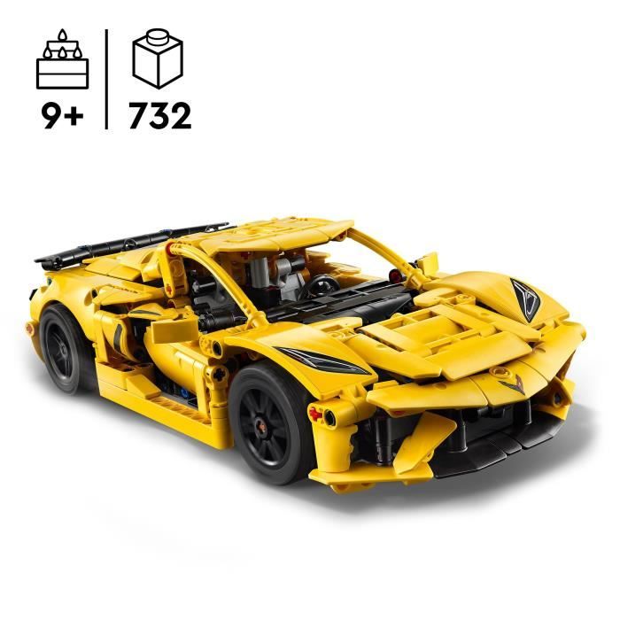 LEGO Technic 42205 Chevrolet Corvette Stingray - Sports Car for Boys Ages 9 and Up