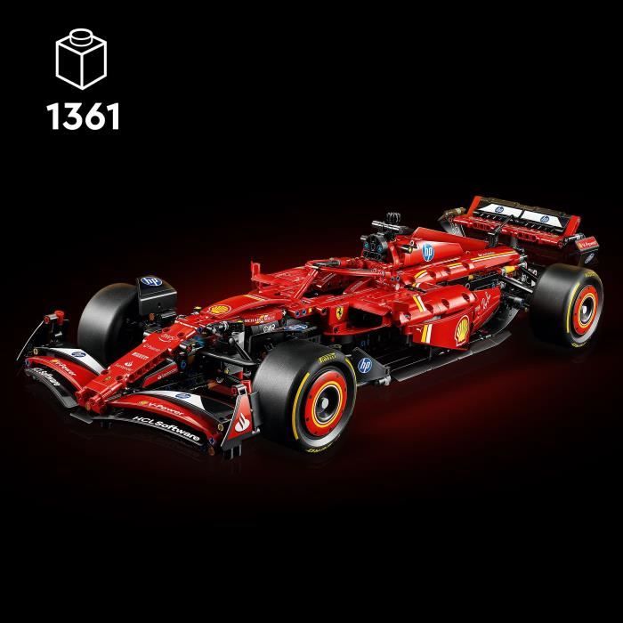 LEGO Technic 42207 F1 Ferrari SF-24 - Collector's car with V6 engine for adults
