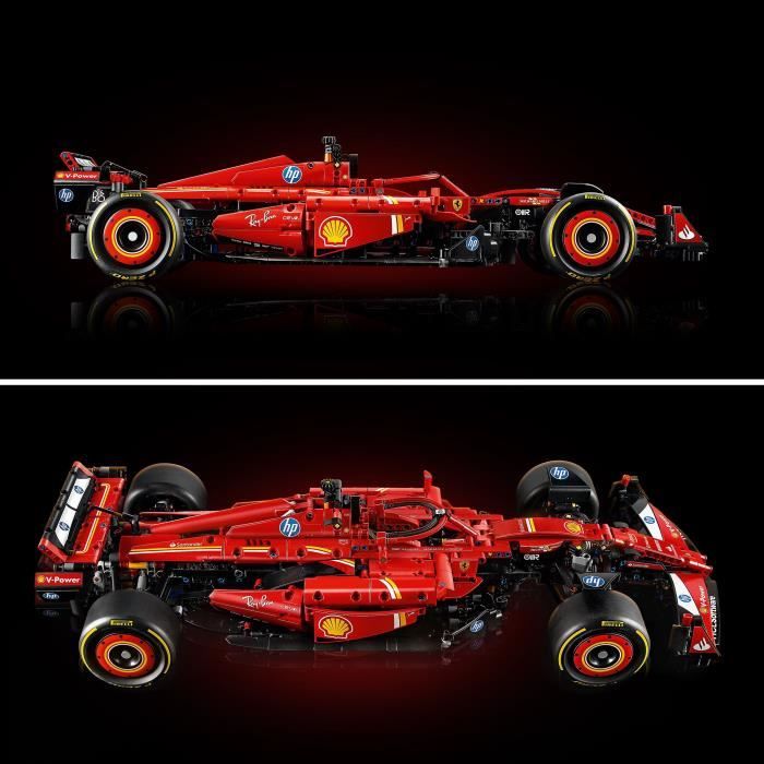 LEGO Technic 42207 F1 Ferrari SF-24 - Collector's car with V6 engine for adults