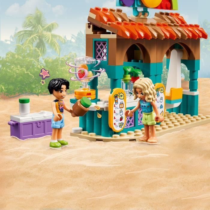 LEGO Friends 42625 Beach Smoothie Bar - Drinks Set for Girls and Boys