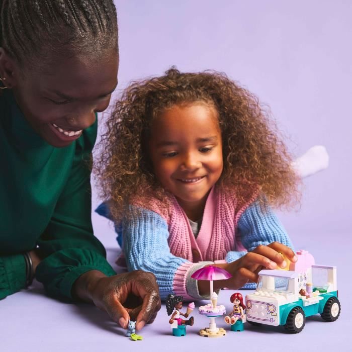 LEGO Friends 42644 Heartlake Ice Cream Truck - Building Toy for Ages 4 and Up