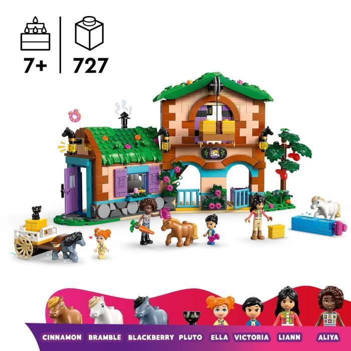 LEGO Friends 42654 Pony Ranch & Stables - Building Set for Girls Ages 7