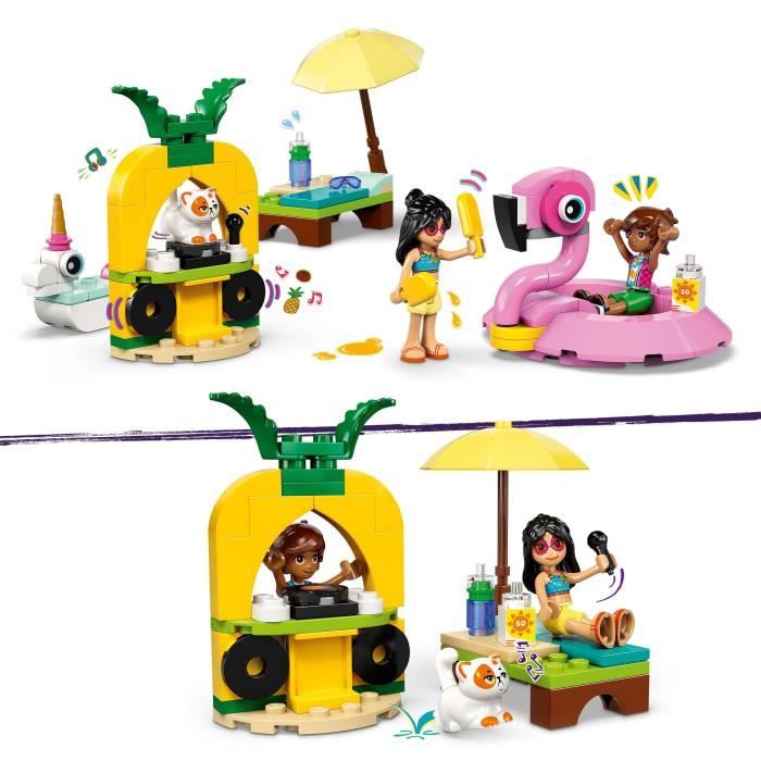 LEGO Friends 42658 Pool Party with Unicorn and Flamingo Floats, Ages 5