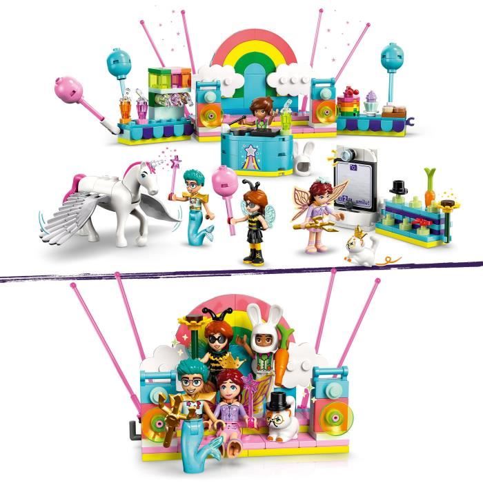 LEGO Friends 42661 Unicorn and Fairy Dress-Up Party - Playset for Girls Ages 6 and Up