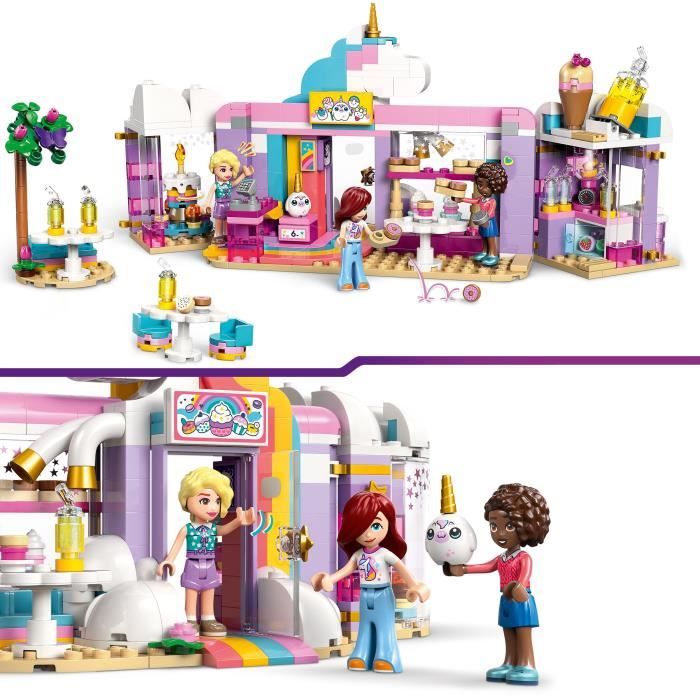 LEGO Friends 42684 Le Café Licorne - Jeu de Construction pour Fille ou Garçon des 6 ans