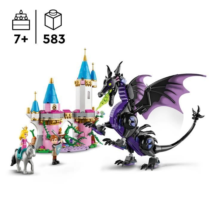 LEGO | Disney Princess 43240 Maleficent as a dragon, toy for fans of the cartoon