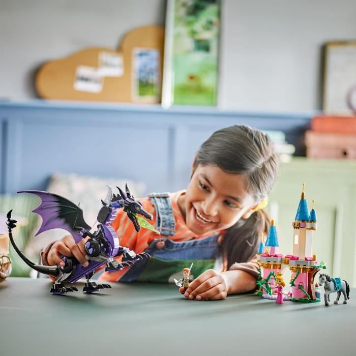 LEGO | Disney Princess 43240 Maleficent as a dragon, toy for fans of the cartoon