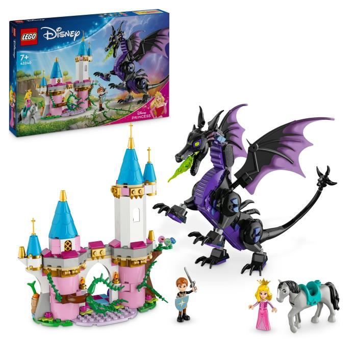 LEGO | Disney Princess 43240 Maleficent as a dragon, toy for fans of the cartoon