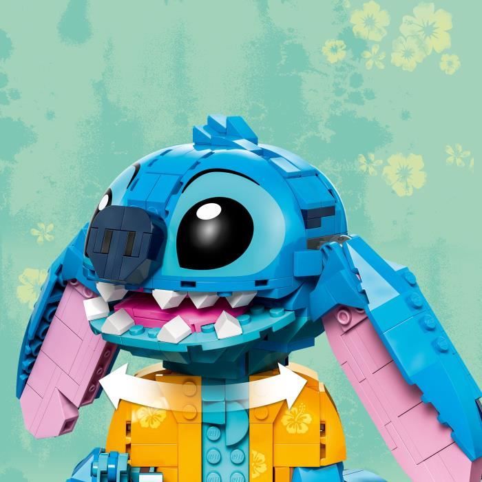 LEGO | Disney 43249 Stitch, Building Set for Kids, Ice Cream Cone and Figure