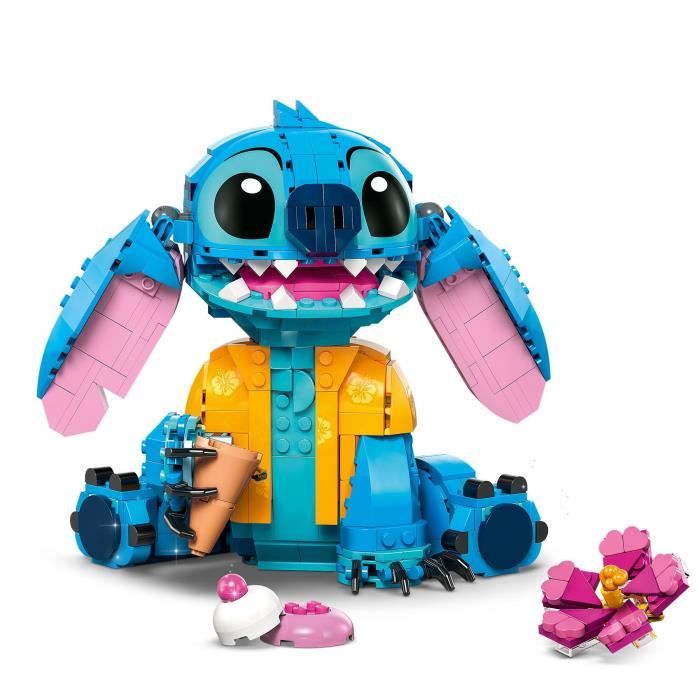 LEGO | Disney 43249 Stitch, Building Set for Kids, Ice Cream Cone and Figure