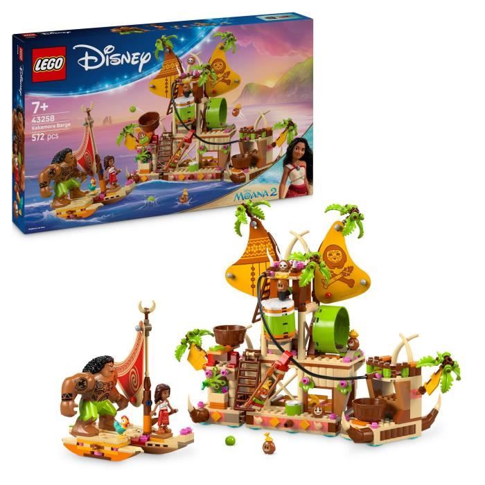 LEGO | Disney Moana 2 43258 The Kakamora Ship - Building Set for Girls Ages 7 and Up