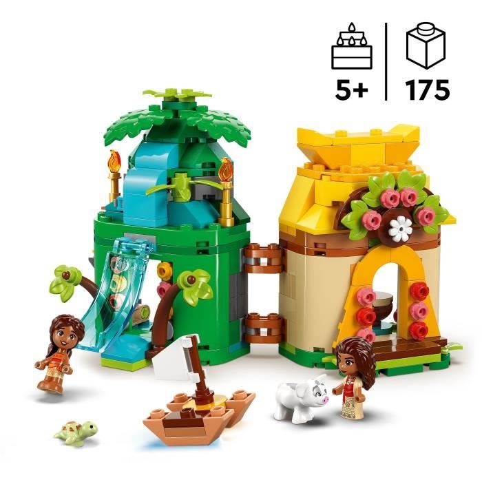 LEGO | Disney 43260 Moana's Island Mini-Doll House Building Set