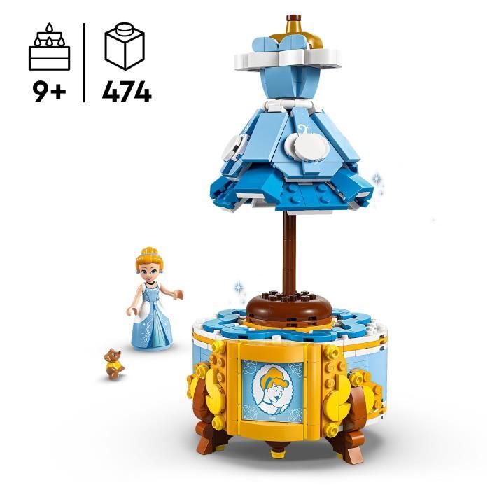 LEGO | Disney Princess 43266 Cinderella's Dress - Building Set for Girls Ages 9